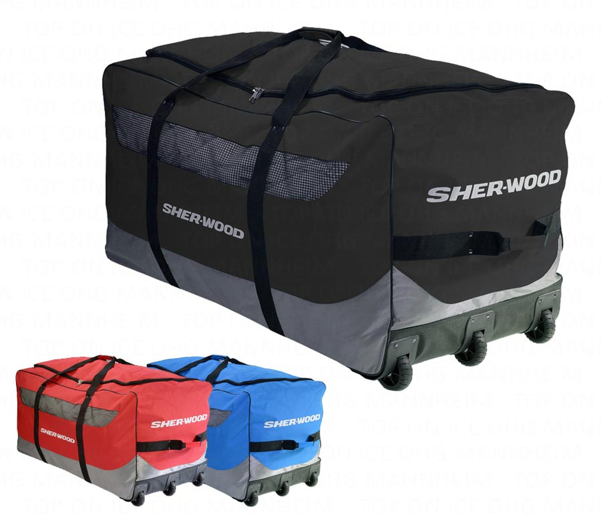 Sherwood GS650 Goalietasche mit Rollen SR