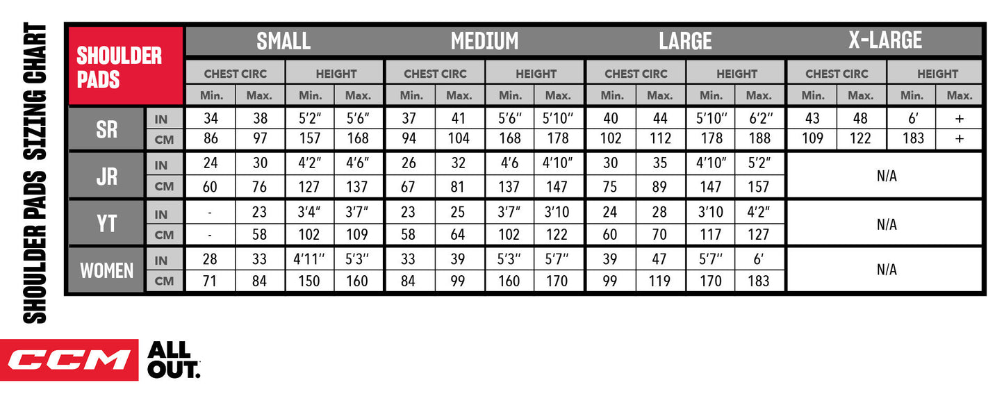 CCM Jetspeed FT6 Pro Schulterschutz SR