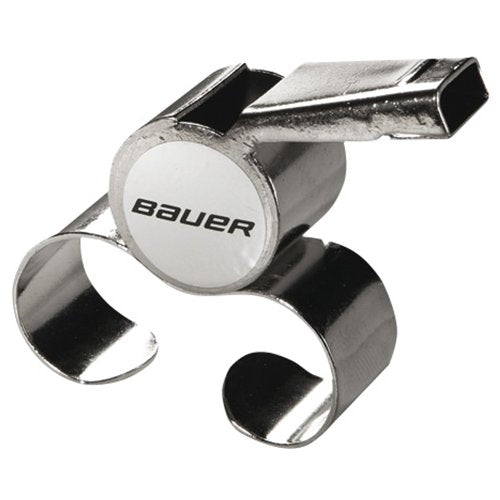 Bauer Schiedsrichter Pfeife Metall