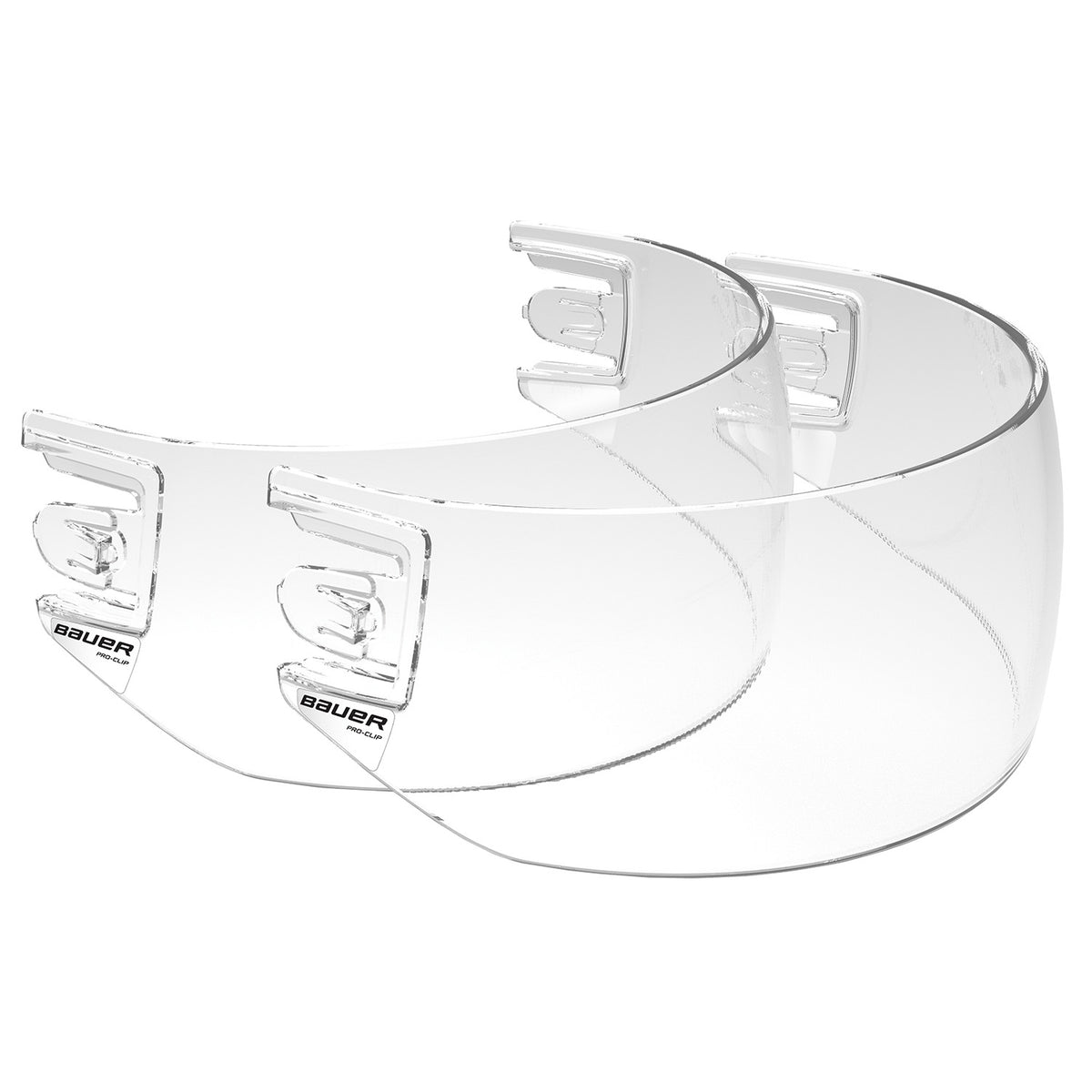 Bauer Pro Clip Ersatz Visier - 2er Pack