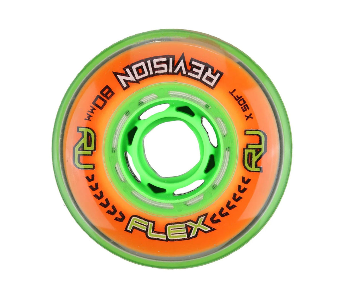 Revision Flex X-Soft Indoor Inlinerollen - 4er Set