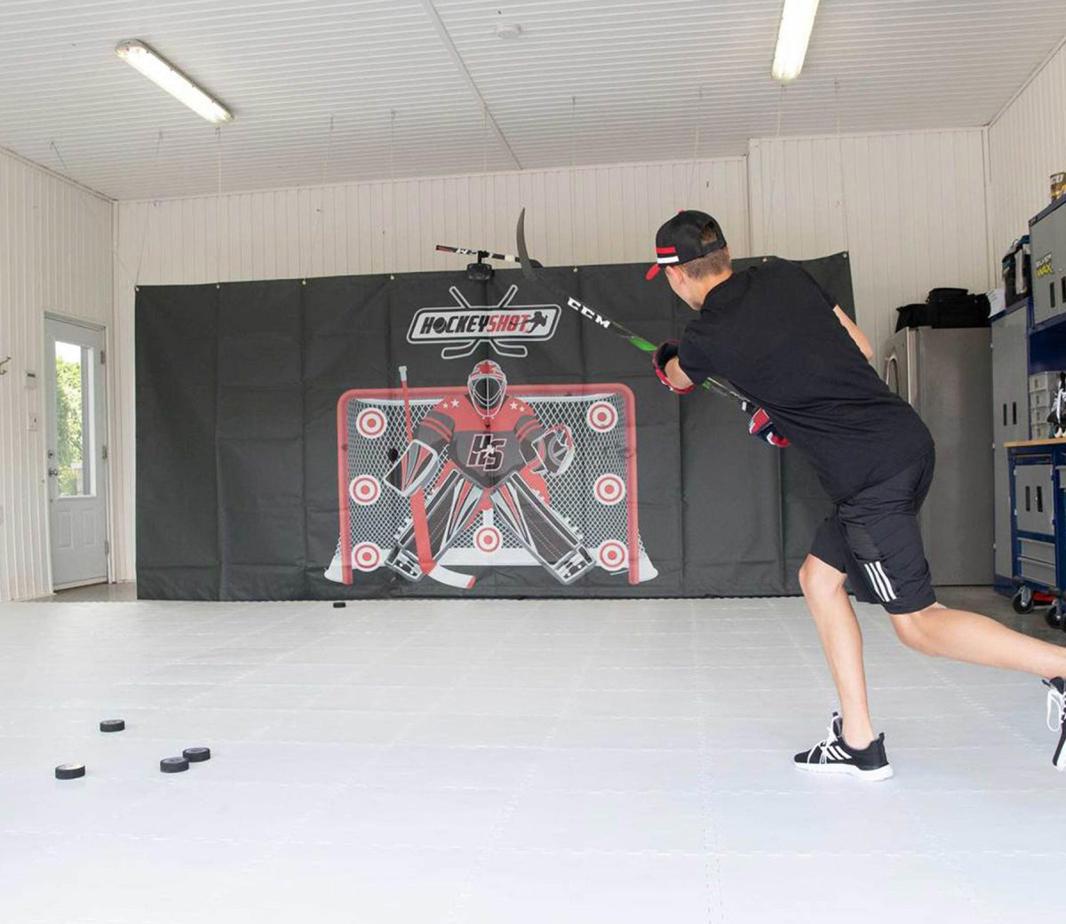 Hockeyshot Shooting Tarp 2.0 (2,13m x 4,88m)