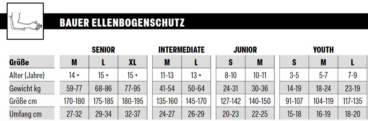 Bauer X Ellbogenschoner INT 2024