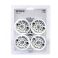 Base Indoor Rollen Pro Mr. Hockey - 74A - 4er Set