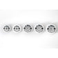 Base Indoor Rollen Pro Mr. Hockey - 74A - 4er Set