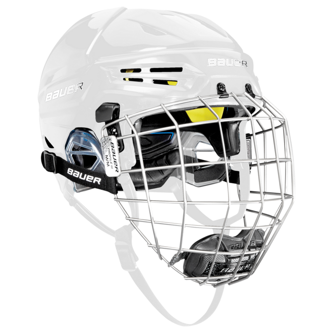 Bauer Reakt 85 helmet with grille