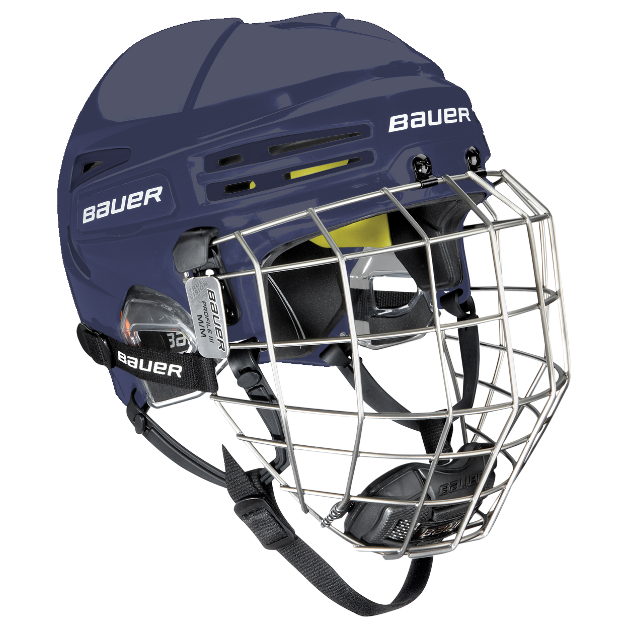 Bauer Reakt 85 helmet with grille