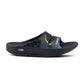 Bauer X Oofos Sport Slide Regenerationsschuh Schwarz