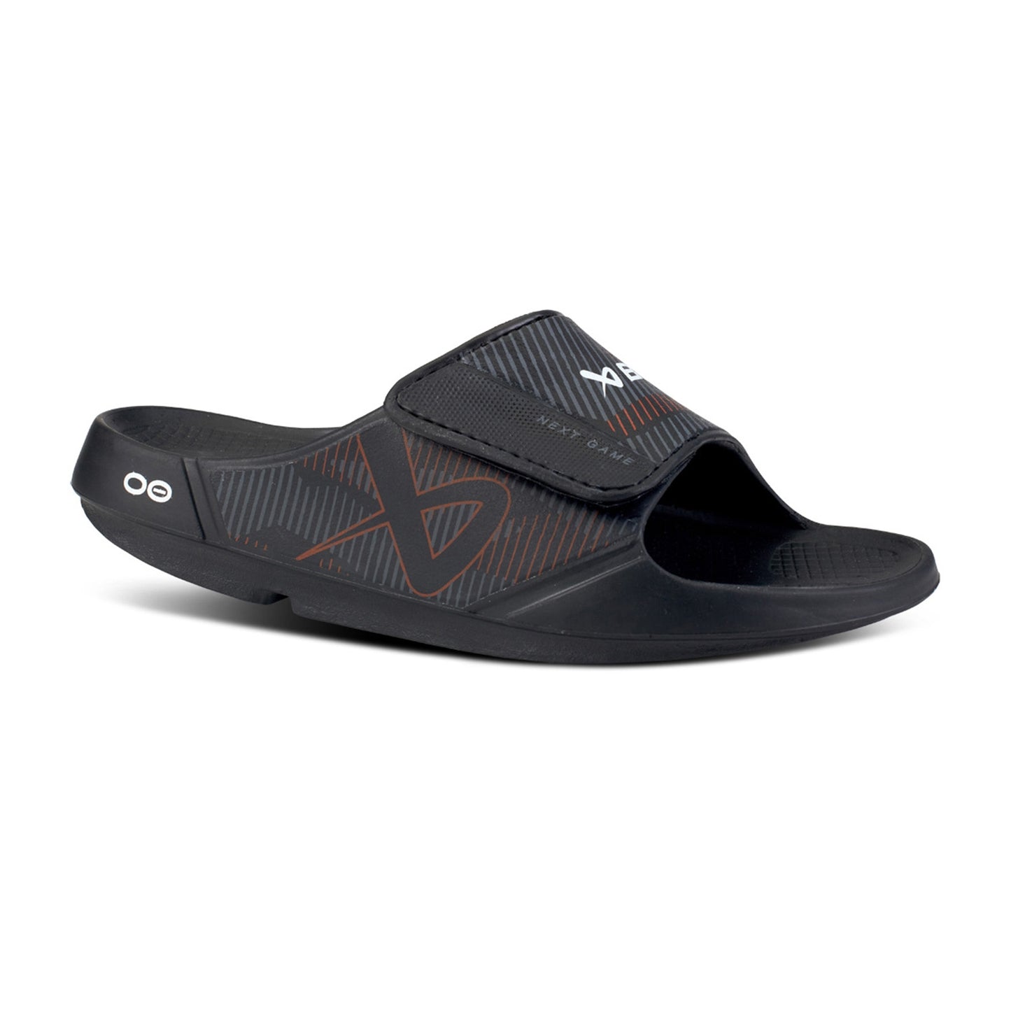 Bauer X Oofos Sport Flex Slide Regenerationsschuh Schwarz